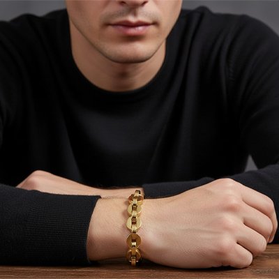 Gourmette homme | Élégance